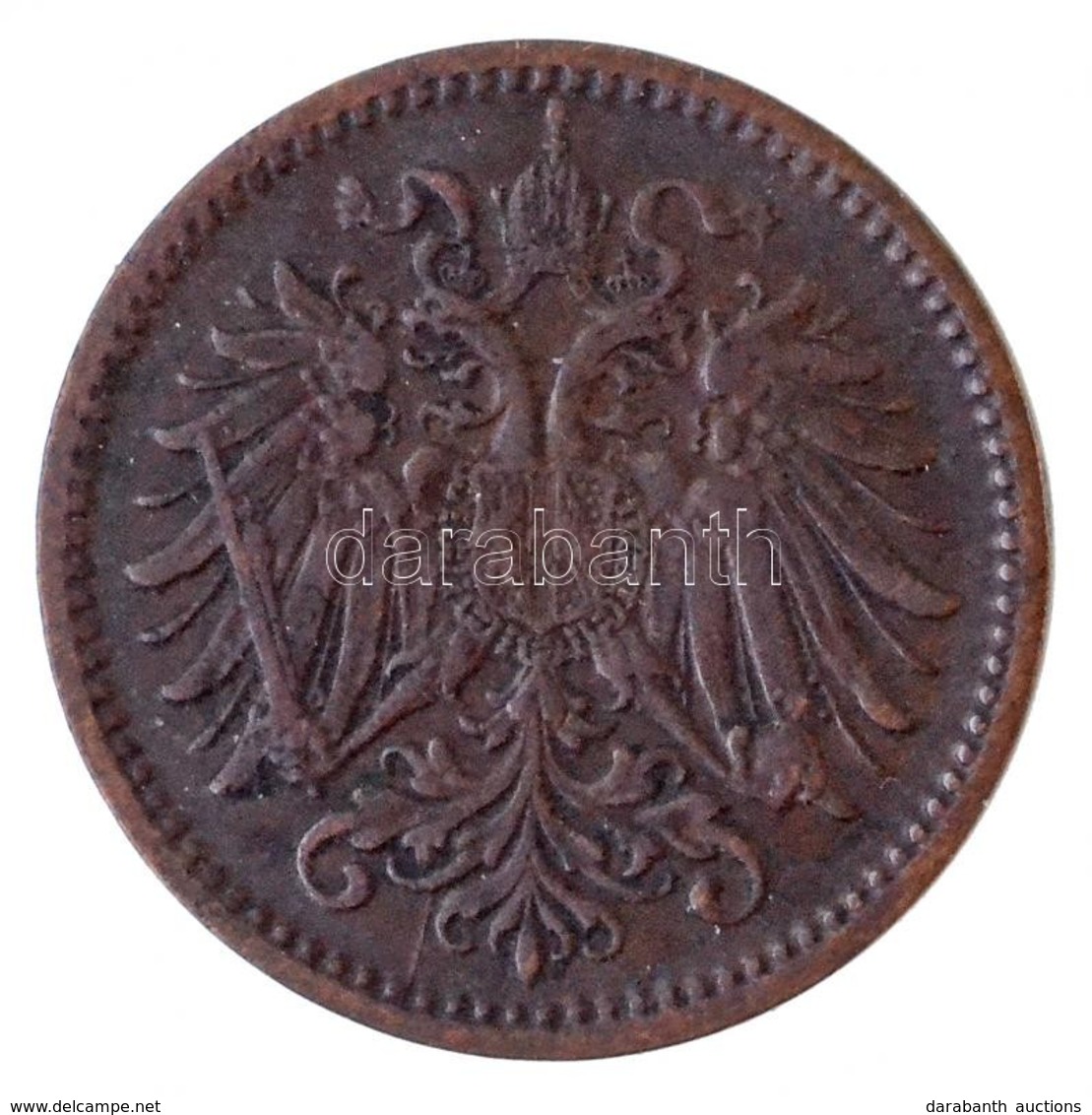 Ausztria 1899. 1h Br T:1-,2
Austria 1899. 1 Heller Br C:AU,XF
Krause KM#2800 - Unclassified