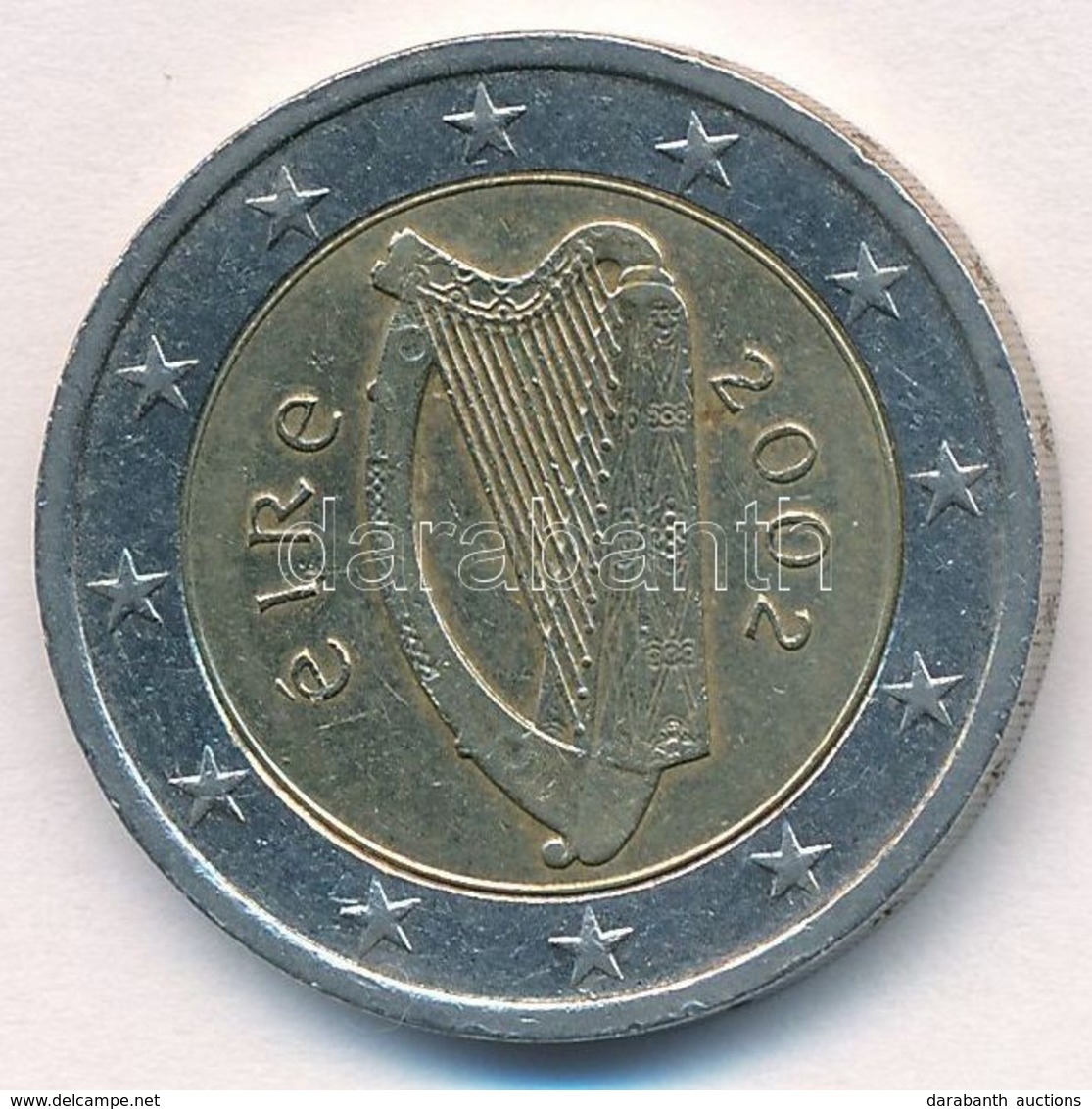 Írország 2002. 2E Bimetál T:1- Kis Ph.
Ireland 2002. 2 Euro Bi-Metallic C:AU Small Edge Error - Unclassified