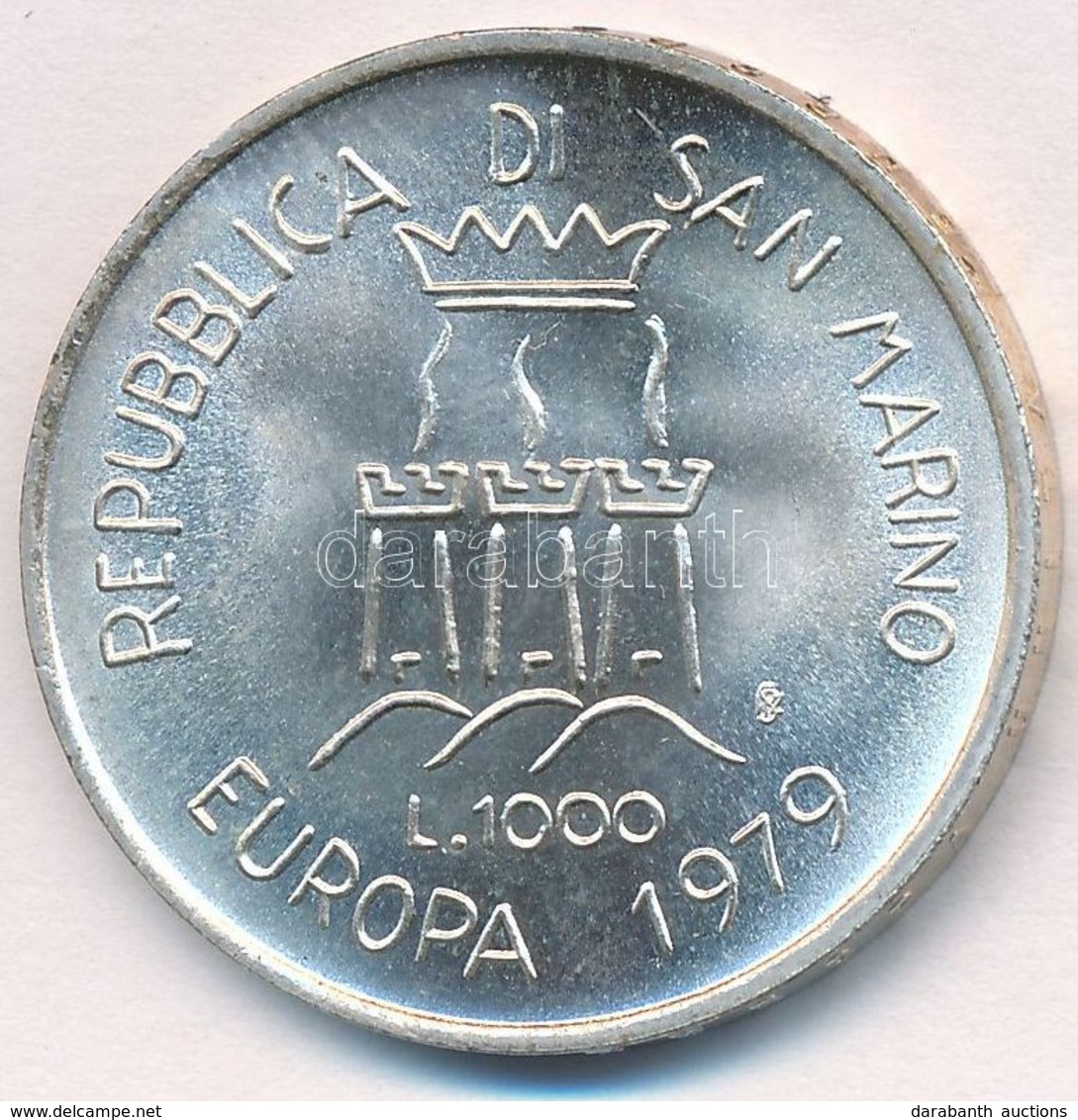 San Marino 1979. 1000L Ag 'Európai Egység' T:1 Kis Patina
San Marino 1979. 1000 Lire Ag 'European Unity' C:UNC Small Pat - Unclassified