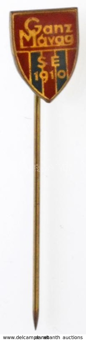 DN 'Ganz Mávag SE 1910' Műgyantás Fém Kitűző (12x9mm) T:1- - Unclassified