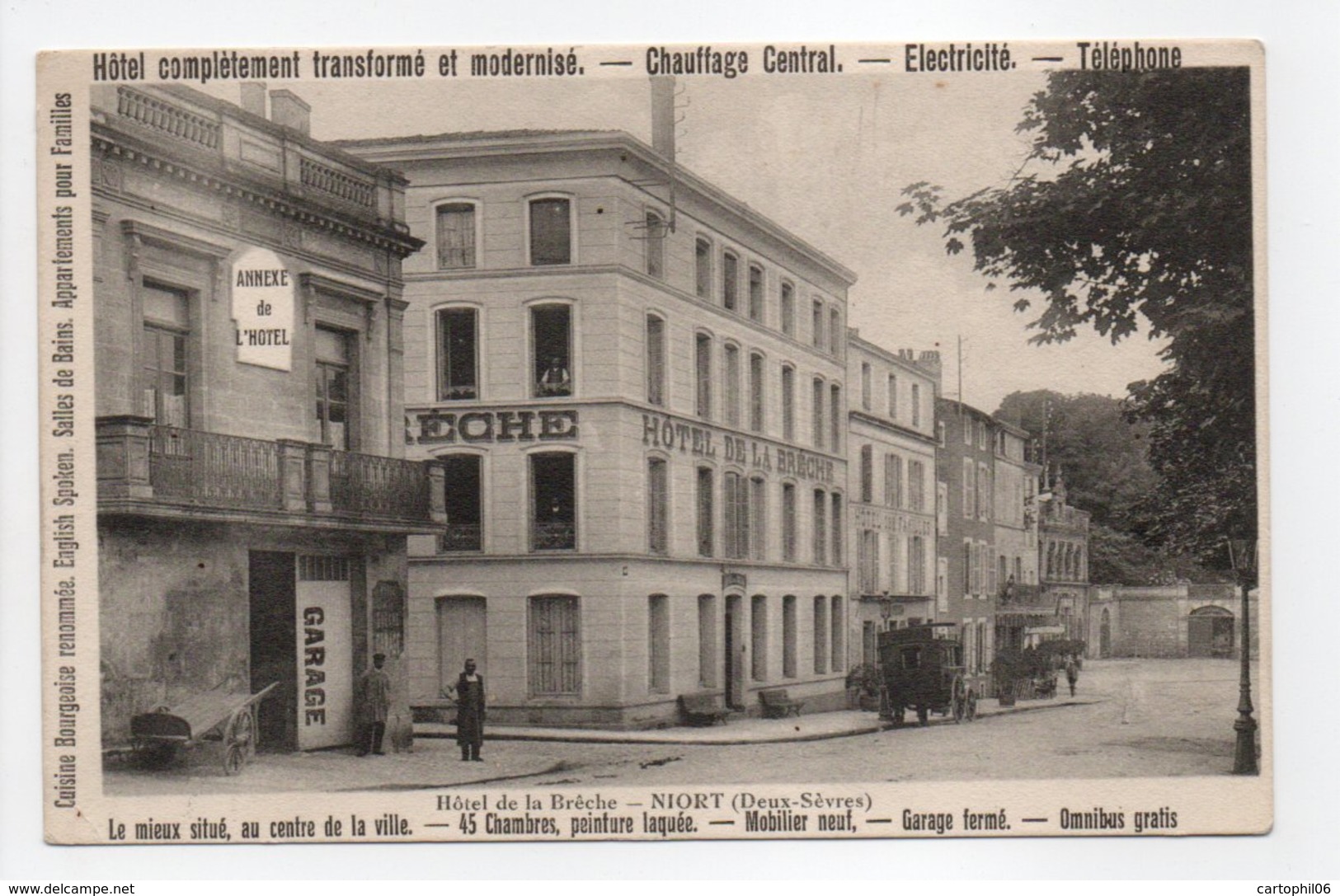 - CPA NIORT (79) - Hôtel De La Brêche - - Niort