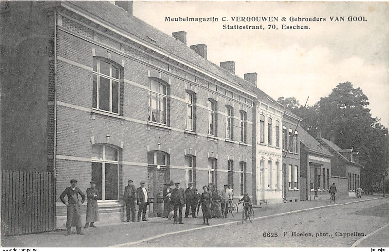 BB179 Esschen Statiestraat Meubelmagazijn Van Gool 1912 - Brecht