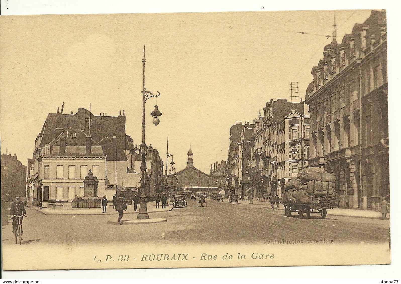 59 - ROUBAIX / RUE DE LA GARE - Roubaix