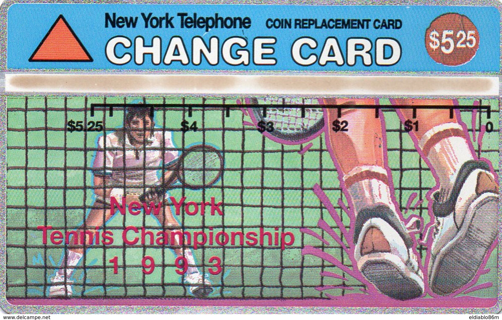 UNITED STATES - L&G - NEW YORK TENNIS CHAMPIONSHIP 1993 - MINT - [1] Hologramkaarten