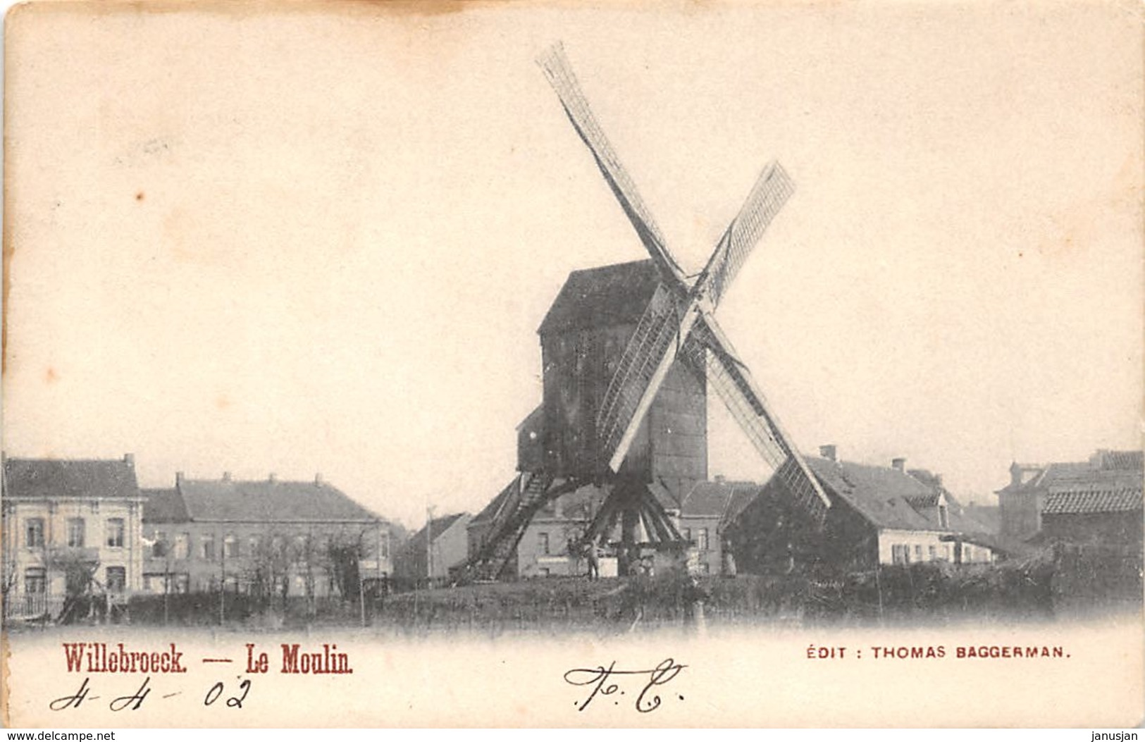 BB191 Willebroeck Le Moulin Voor 1906 - Willebroek