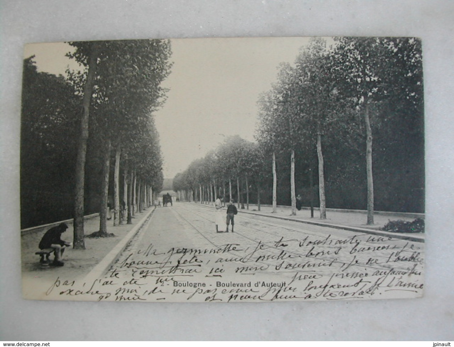 BOULOGNE - Boulevard D'Auteuil (animée) - Boulogne Billancourt