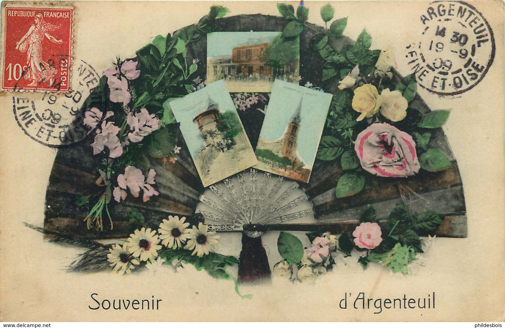 VAL D'OISE  ARGENTEUIL  SOUVENIR DE …. - Argenteuil