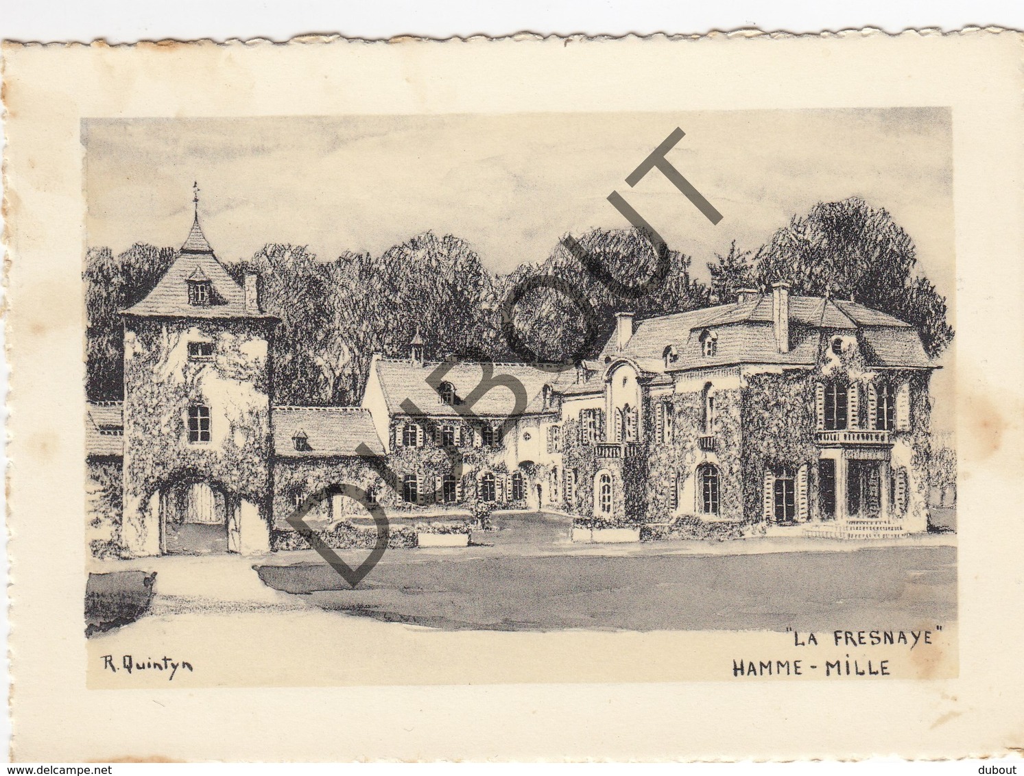 Postkaart - Carte Postale HAMME-MILLE - BEVEKOM La Fresnaye (O934) - Beauvechain