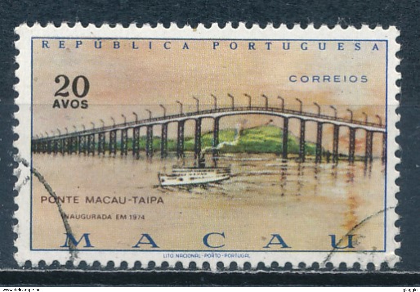 °°° MACAO MACAU - Y&T N°431 - 1974 °°° - Used Stamps