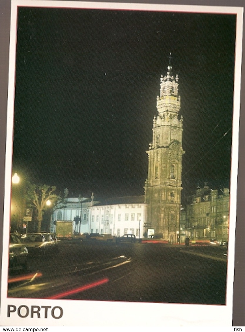 Portugal  ** & Postal Stationery, Bridges, Porto, Clerigos Tower 1998 (7656) - Interi Postali