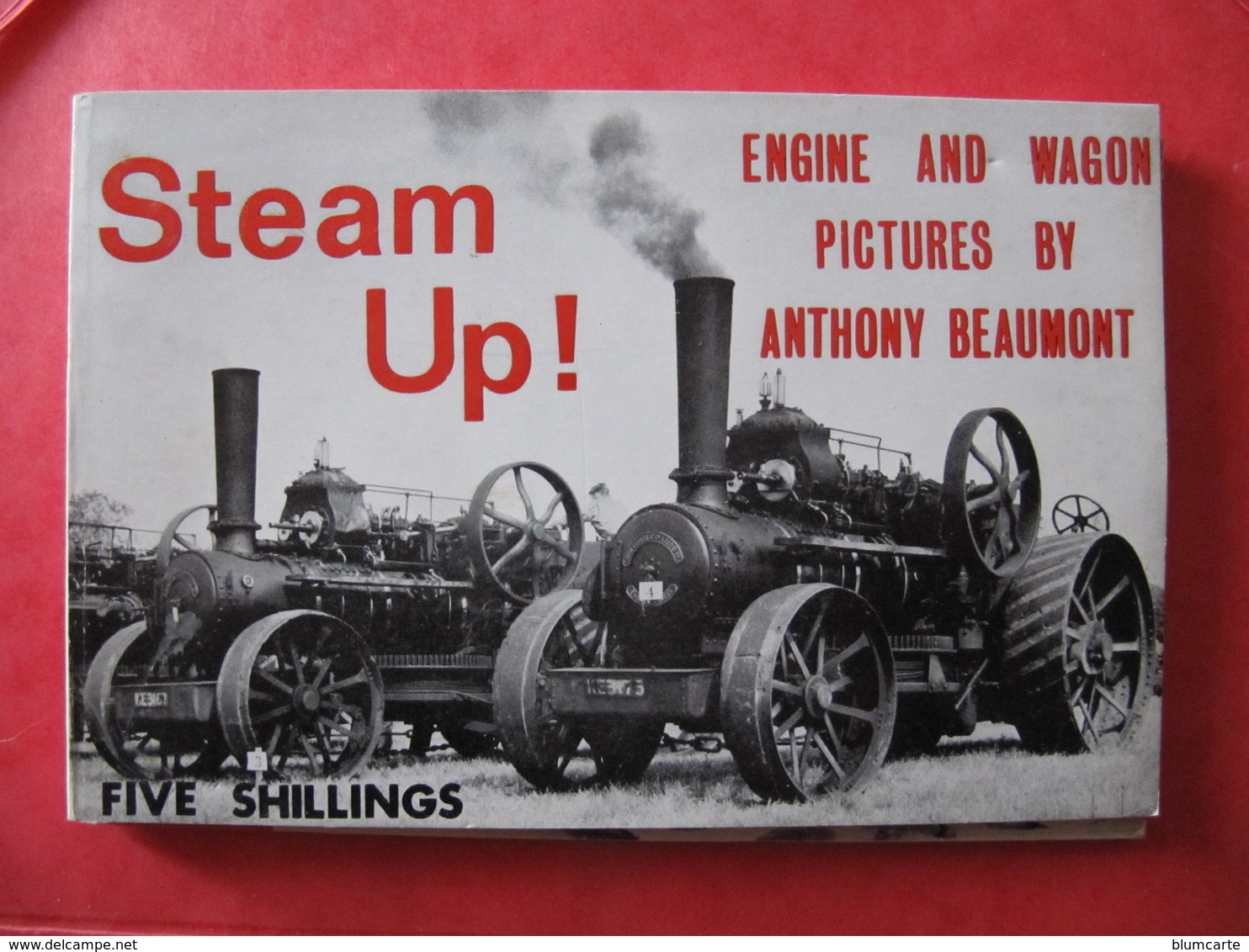 LIVRE - TRACTEURS - STEAM UP ! - ENGINE AND WAGON - ANTHONY BEAUMONT - 1967 - Themengebiet Sammeln