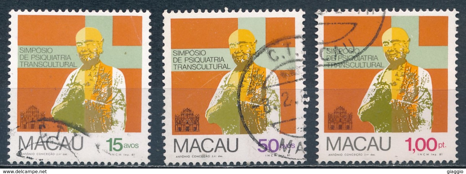 °°° MACAO MACAU - Y&T N°450/52/54 - 1981 °°° - Used Stamps