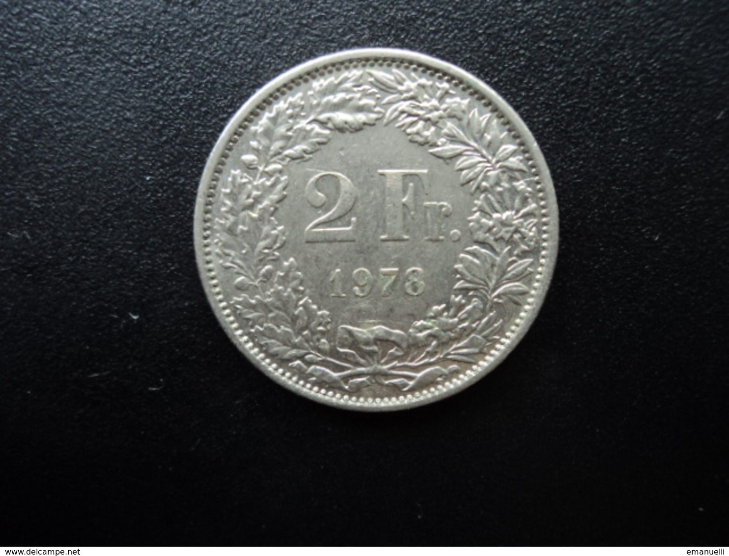 SUISSE : 2 FRANCS   1978    KM 21a.1       SUP - 2 Francs