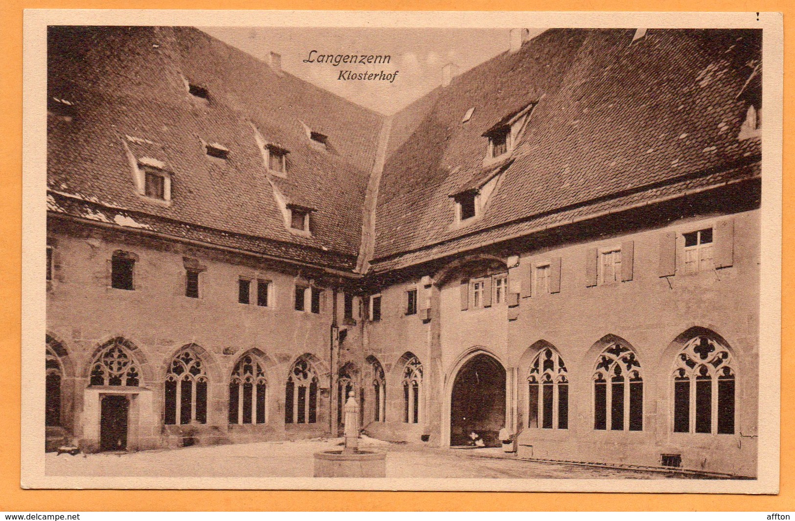 Langenzenn Germany 1905 Postcard - Langenzenn