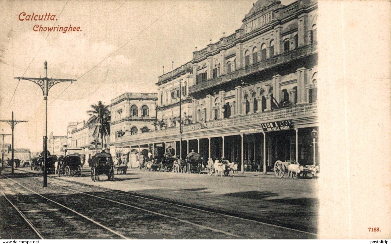 INDIA // INDE. CALCUTTA CHOWRINGHEE - India