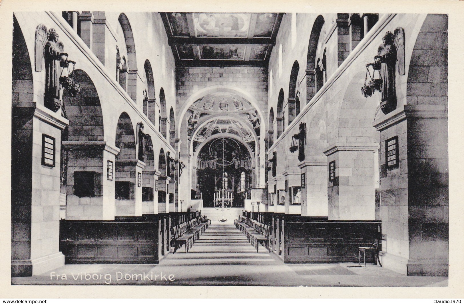 CARTOLINA POSTCARD - DANIMARCA/ DENMARK - FRA VIBORG DOMKIRKE - Danimarca