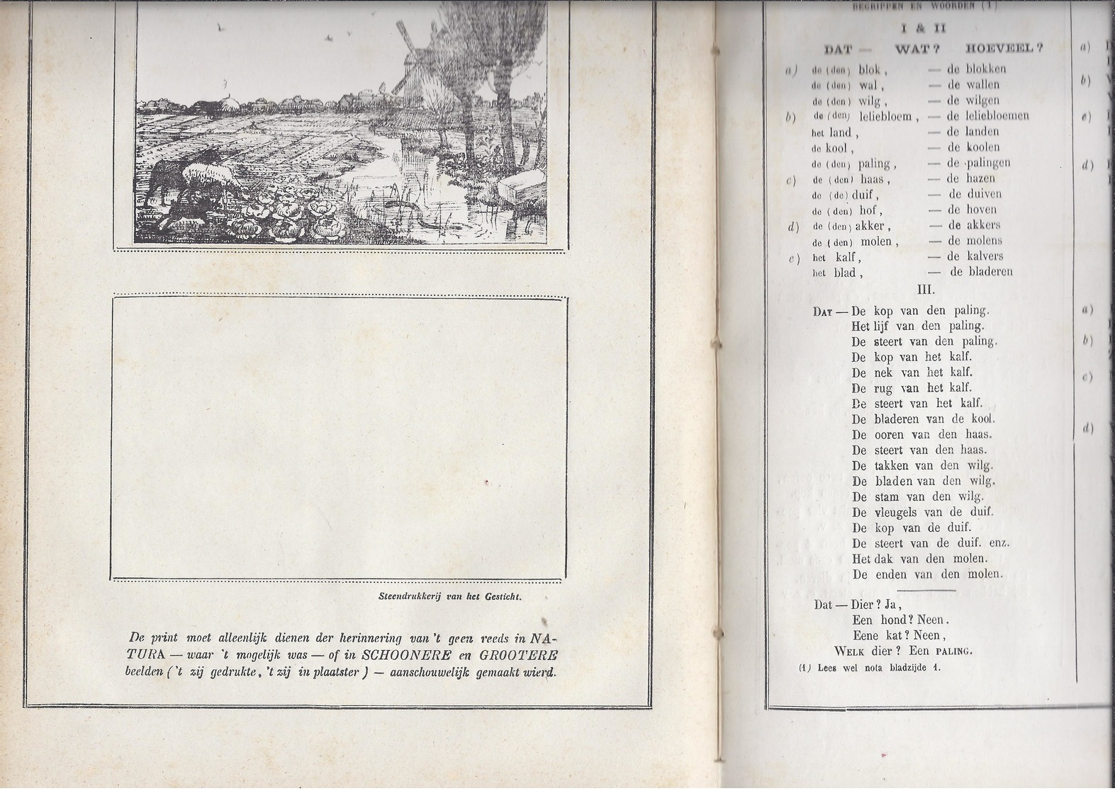 1888 AANSCHOUWINGS-TAAL- EN SPRAAKOEFENINGEN TEN GEBRUIKE IN 'T GESTICHT DER DOOFSTOMMEN TE BRUGGE GEZET EN GEDRUKT DOOR - Vecchi