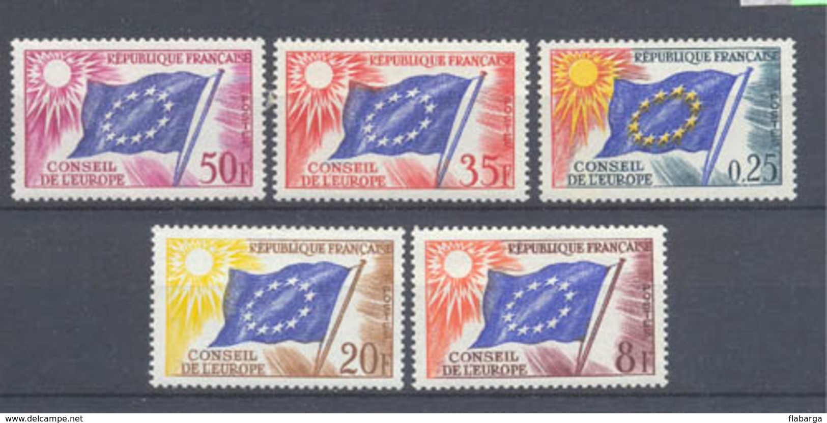 Año 1958 Nº17/1 Consejo De Europa - Nuevos