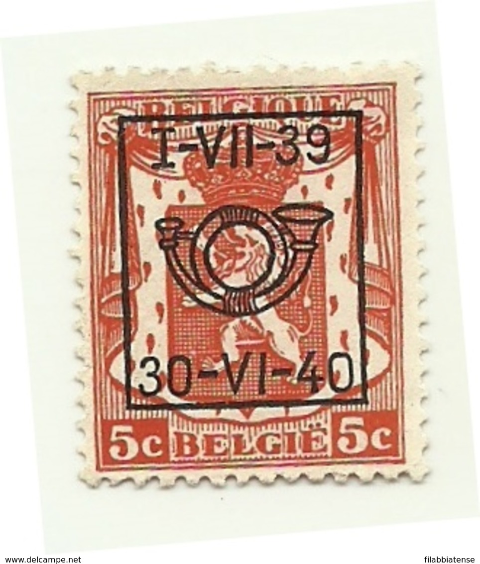 1939 - Belgio 6A Preannullati              C3997   ----- - Other & Unclassified