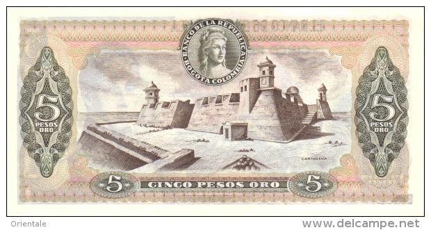 COLOMBIA P. 406f 5 P 1981 UNC - Kolumbien