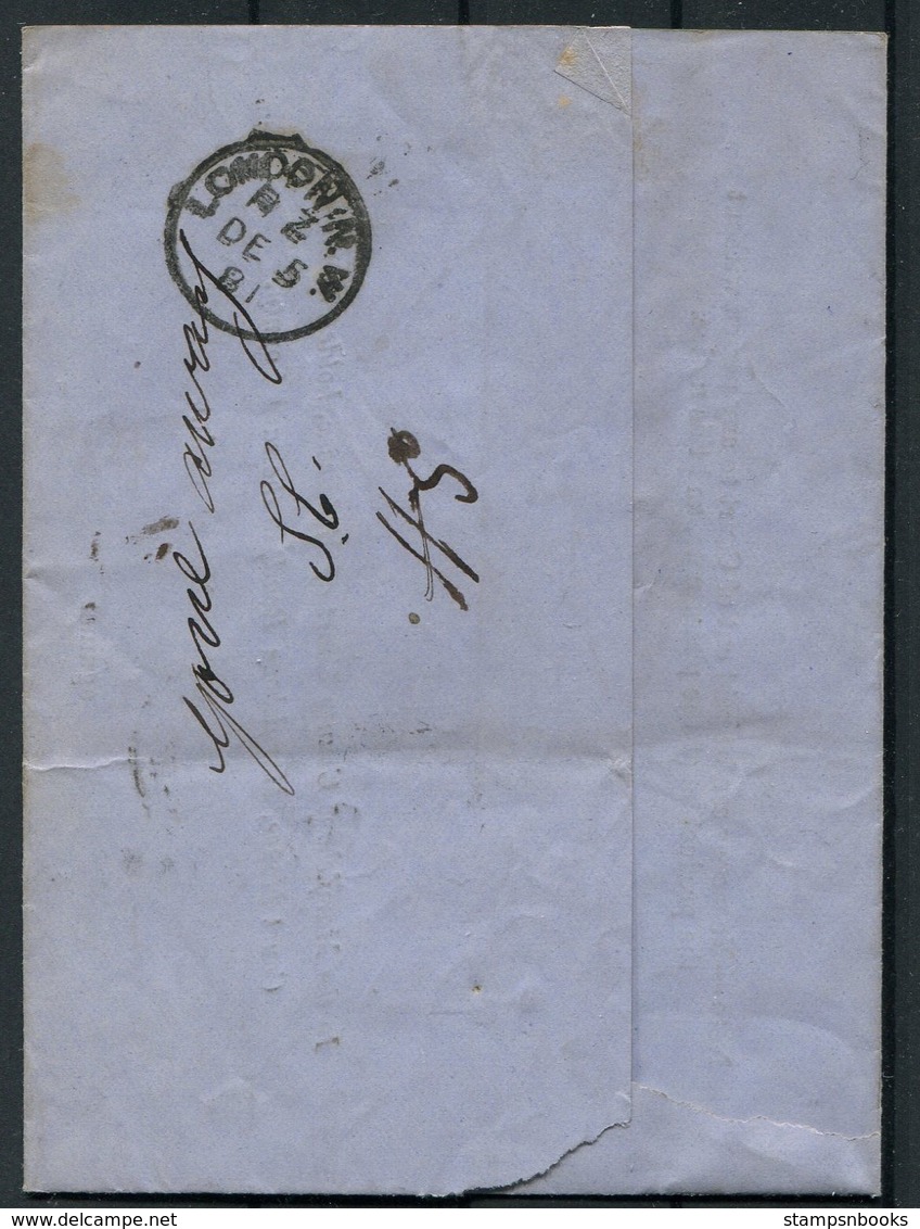 1881 GB 1d Lilac (14 Dots) London NW Duplex - Devonshire Place, Lisson Grove. - Lettres & Documents