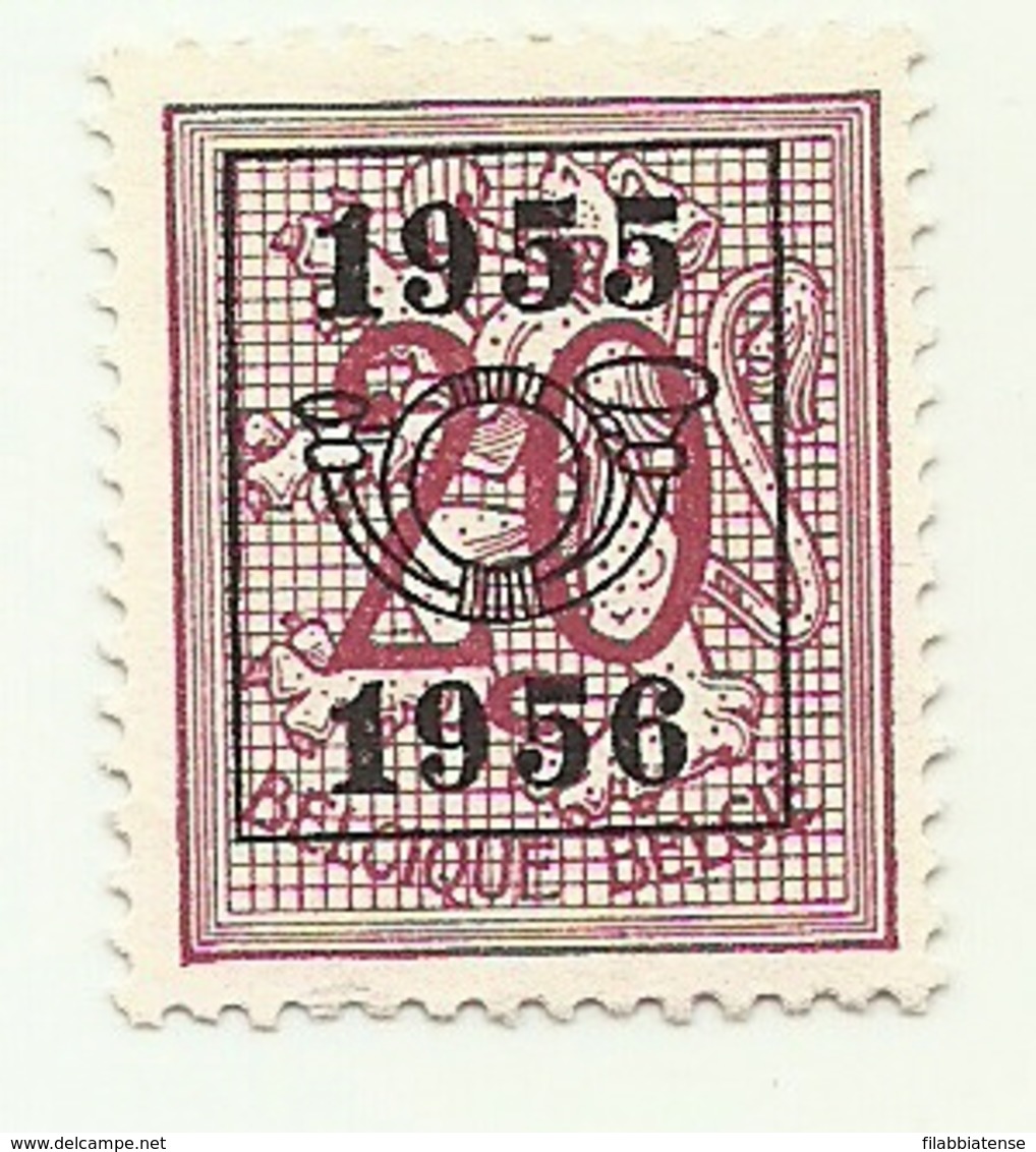 1955 - Belgio 16B   Preannullati              C4004   ----- - Sonstige & Ohne Zuordnung