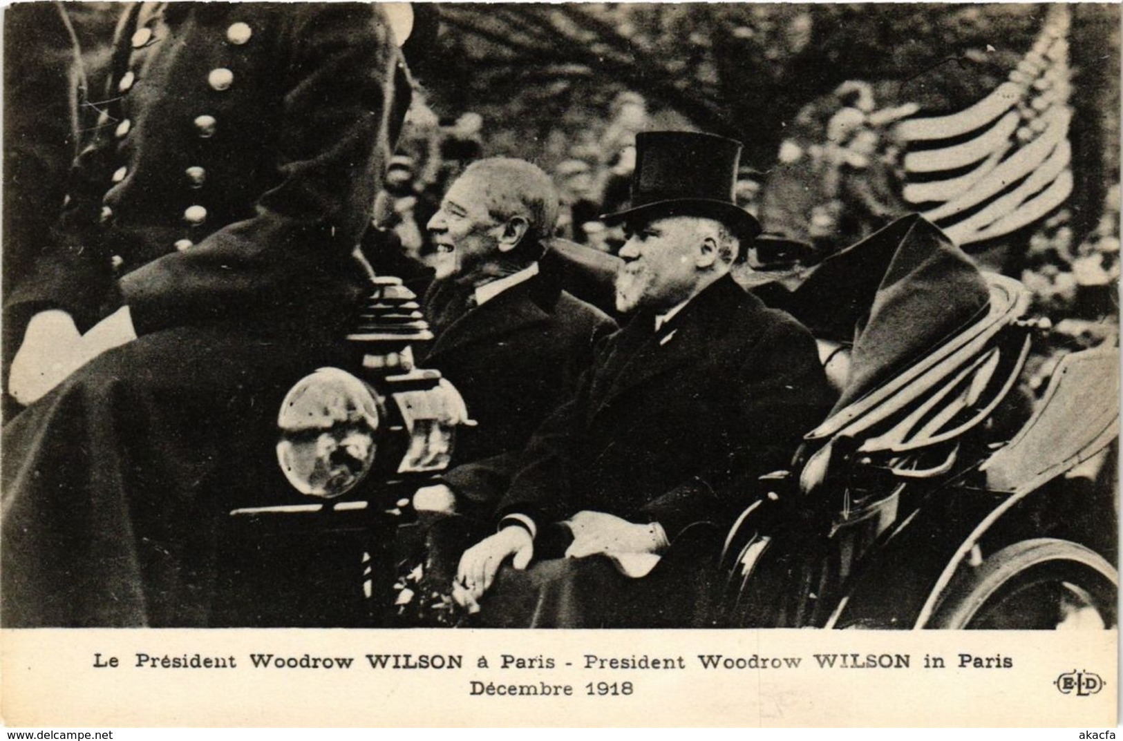 CPA PARIS WILSON á Paris 1918 Décembre (305579) - Réceptions