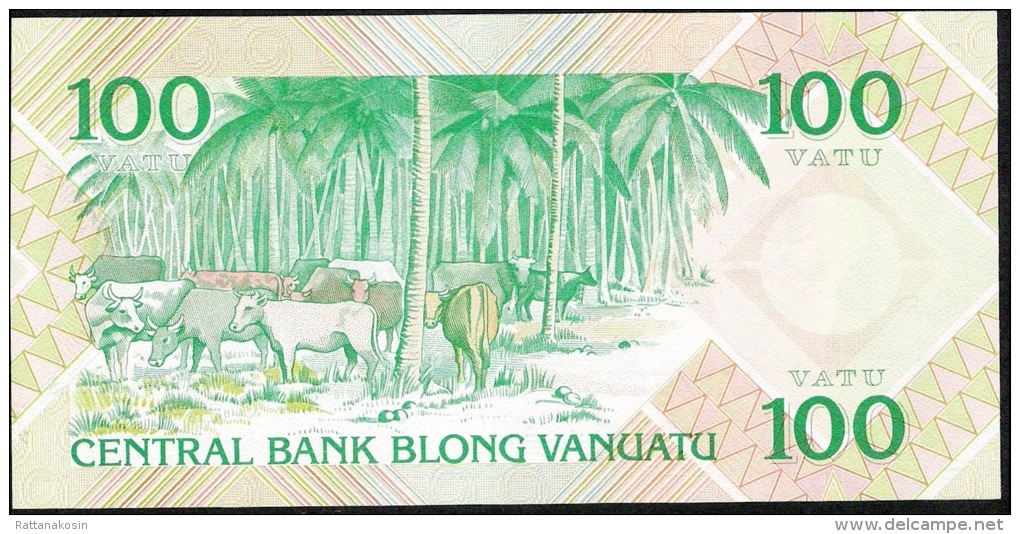 VANUATU  P1 100  VATU  1982  #AA    UNC. - Vanuatu