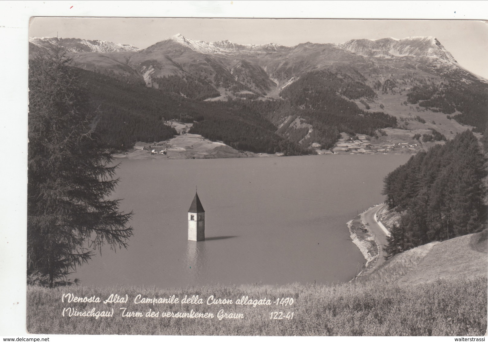 Südtirol, Vinschgau, Turm Des Versunkenen Graun - Sonstige & Ohne Zuordnung