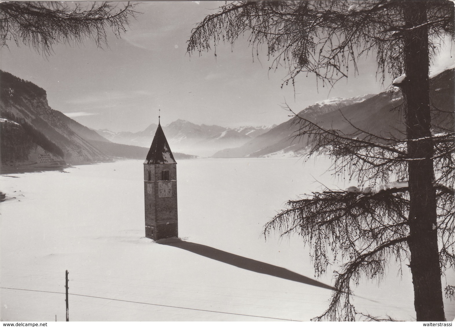 Südtirol, Vinschgau, Turm Des Versunkenen Graun - Sonstige & Ohne Zuordnung