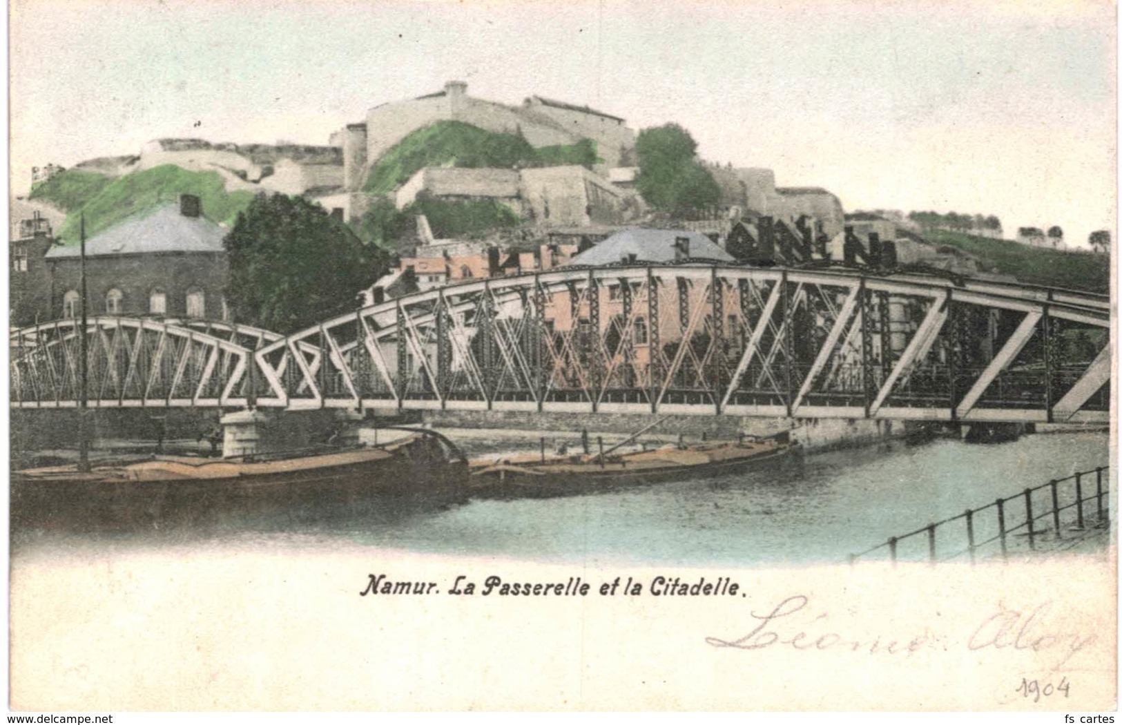 (45) Namur  La Passerelle Et La Citadelle - Namur