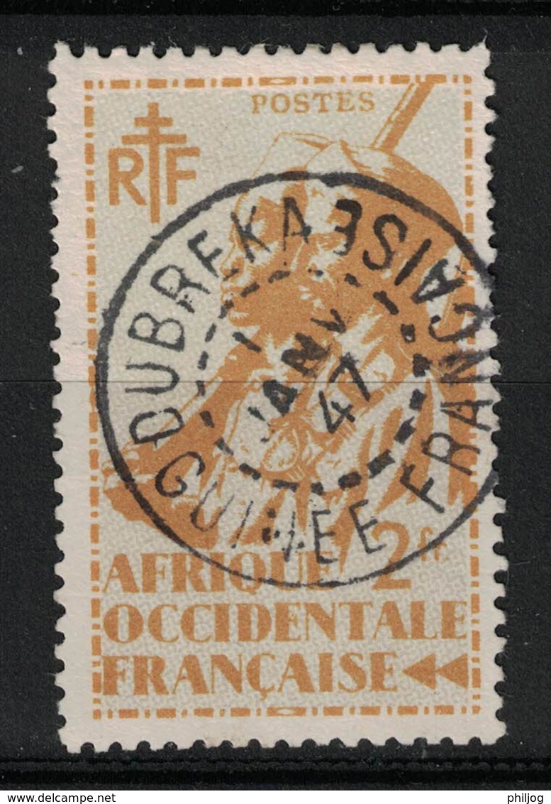 AOF - French West Africa - Yvert 14 Oblitéré DUBREKA - Scott#27 - Used Stamps