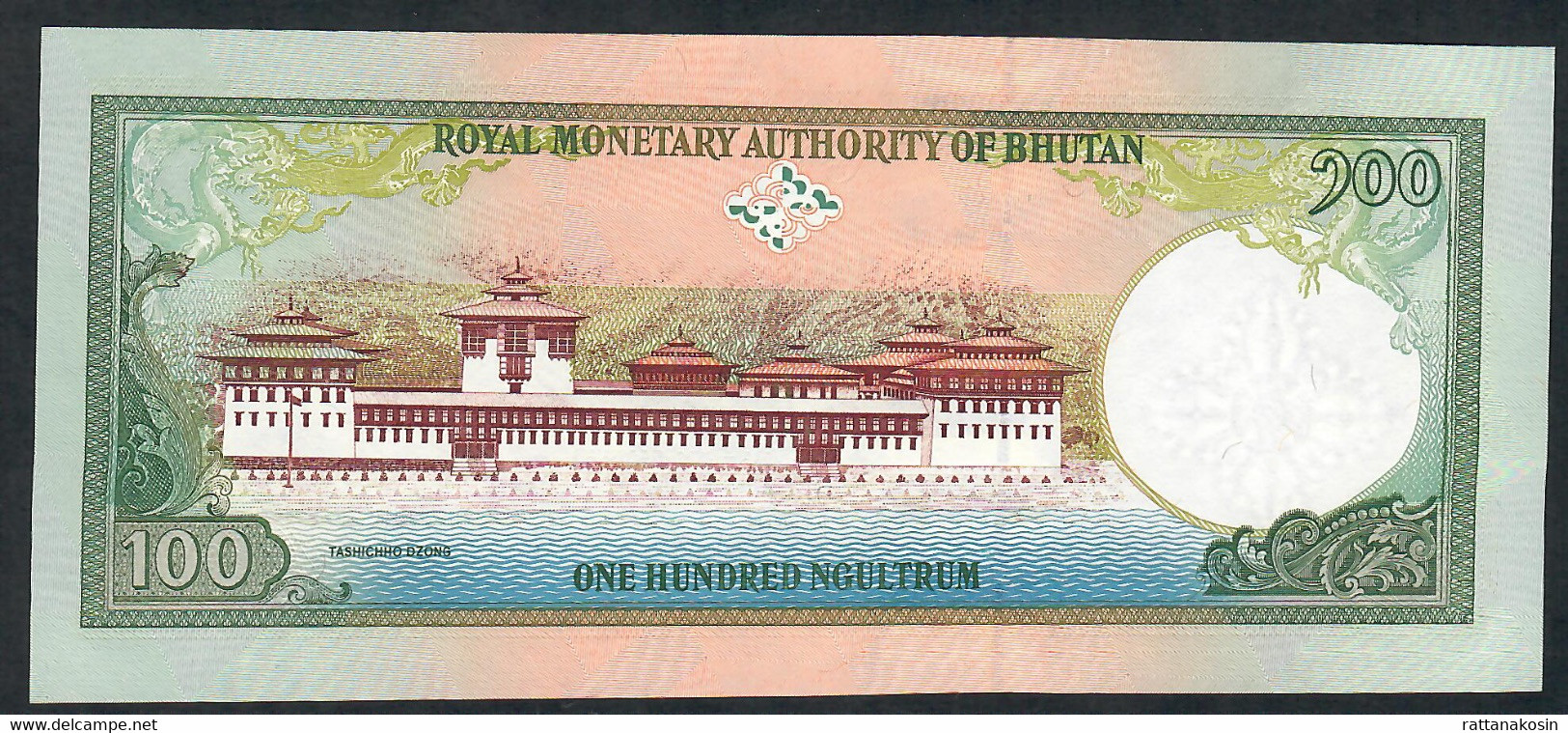 BHUTAN P25  100  NGULTRUM (2000)  #G/4       UNC. - Bhoutan