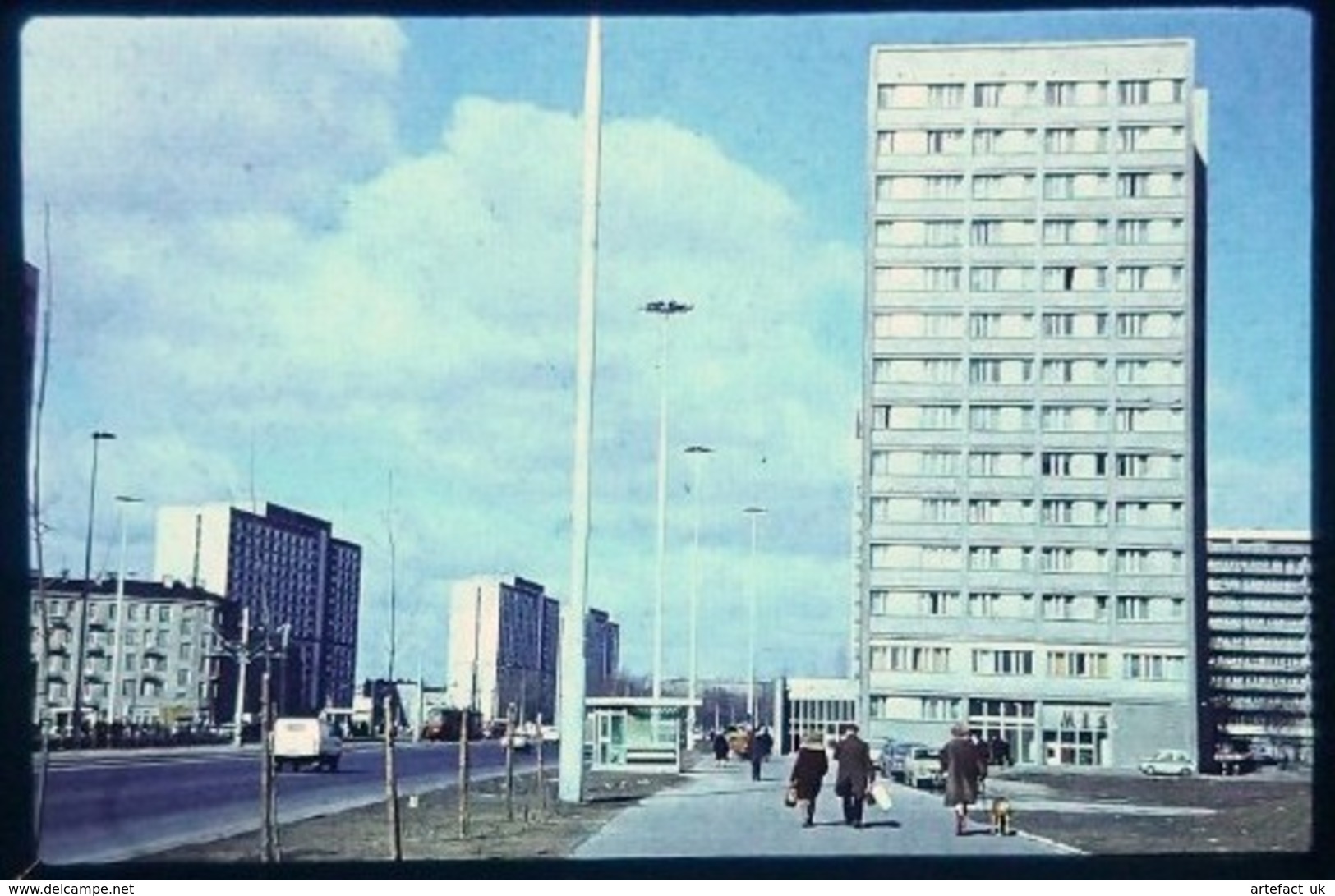 WARSZAWA WARSAW WARSCHAU VARSOVIE 1974, Original Colour 35mm Slide - Diapositives (slides)