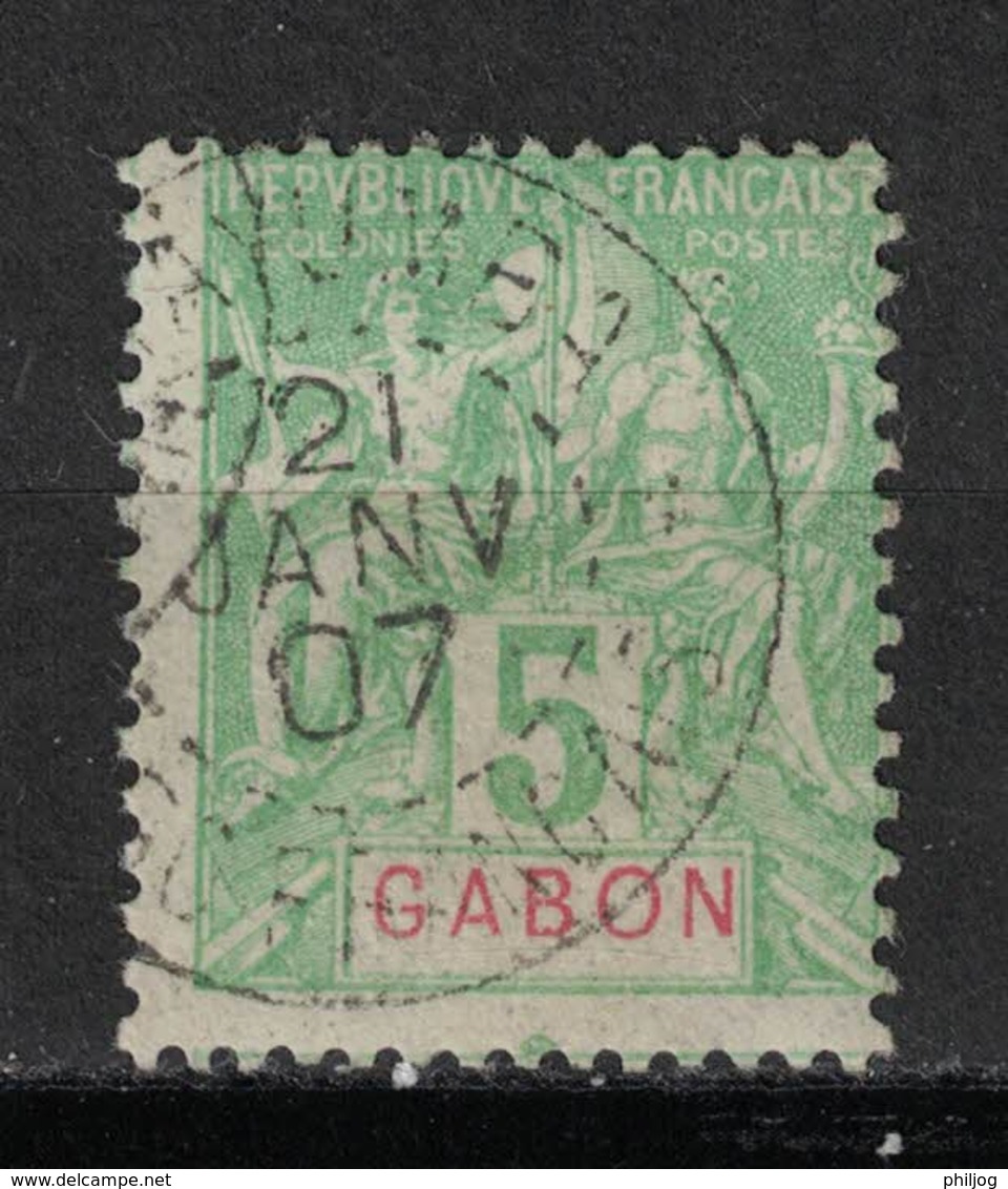 Gabon - Yvert 19 Oblitéré MAYUMBA - Scott#19 - Used Stamps