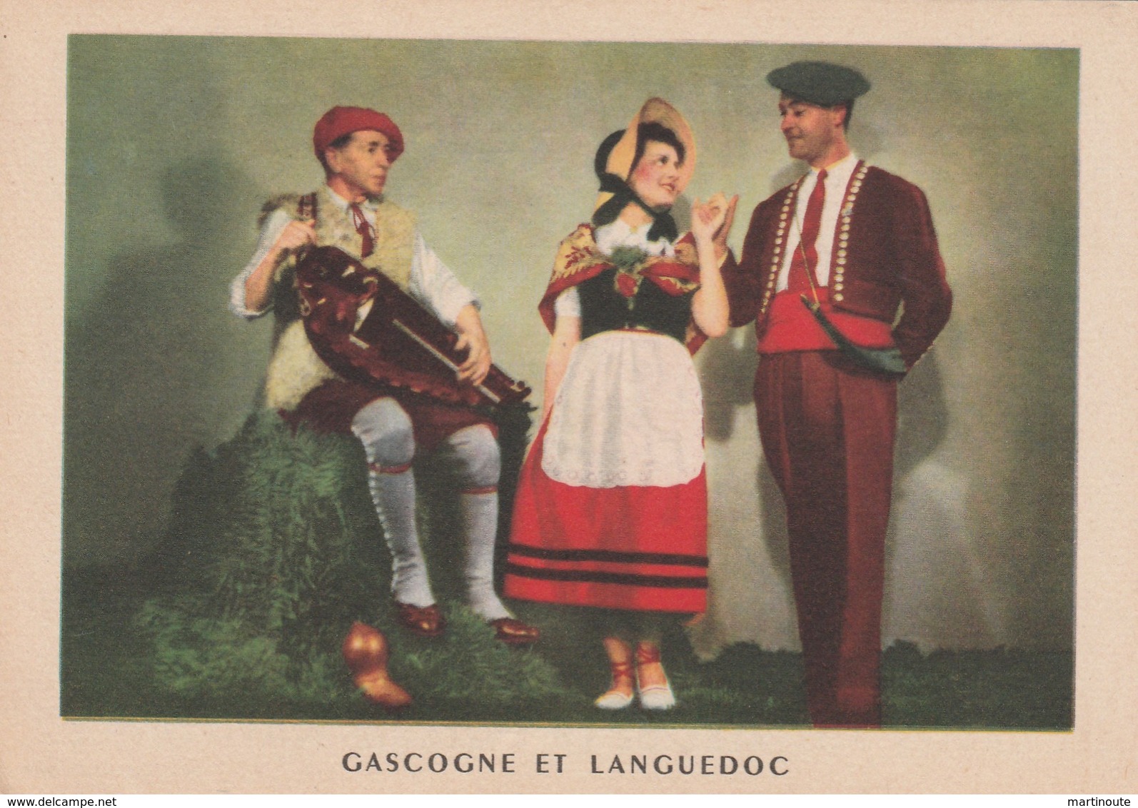 -  CPSM  -  GASCOGNE ET LANGUEDOC - Vielleux   - 009 - Costumes