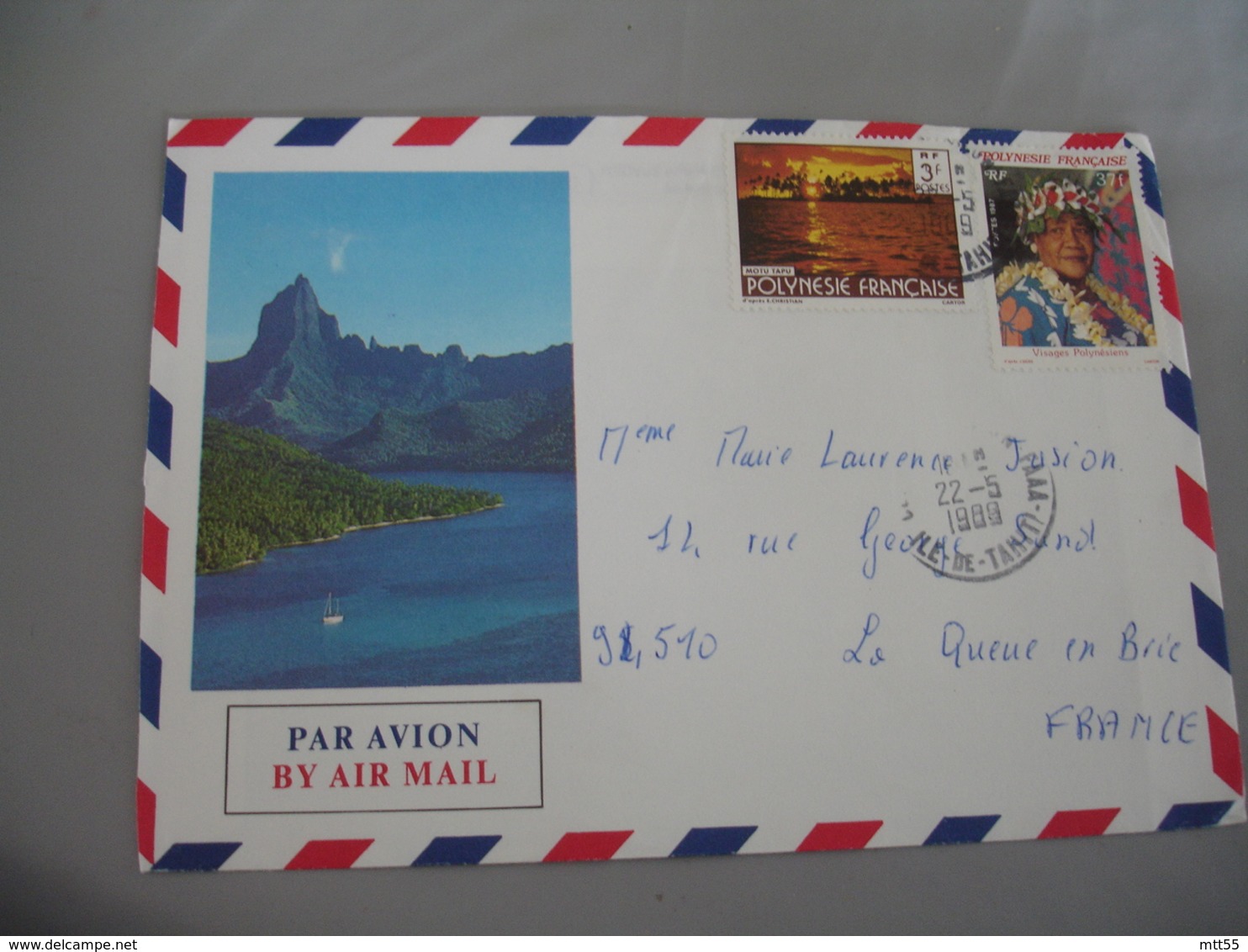 Tahiti Polynesie Francaise  Lot  5 Lettre - Storia Postale