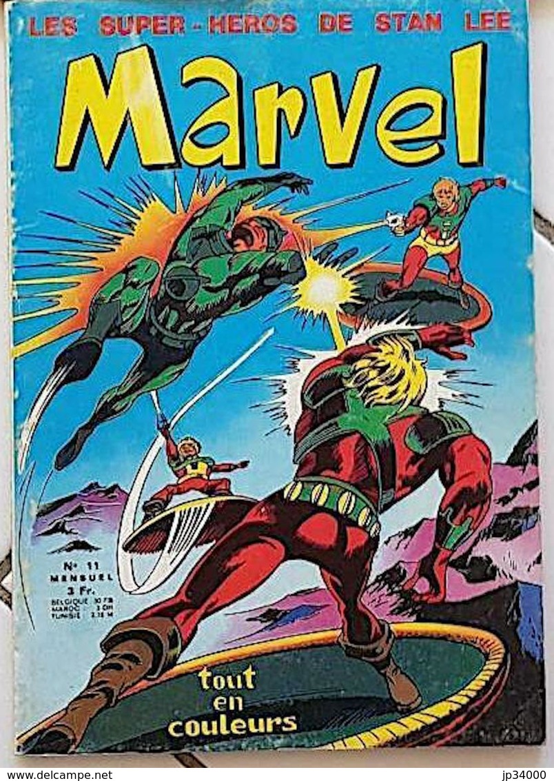 MARVEL N° 11 (LUG) Grand FORMAT. 1971. Voir Les Scans - Marvel France