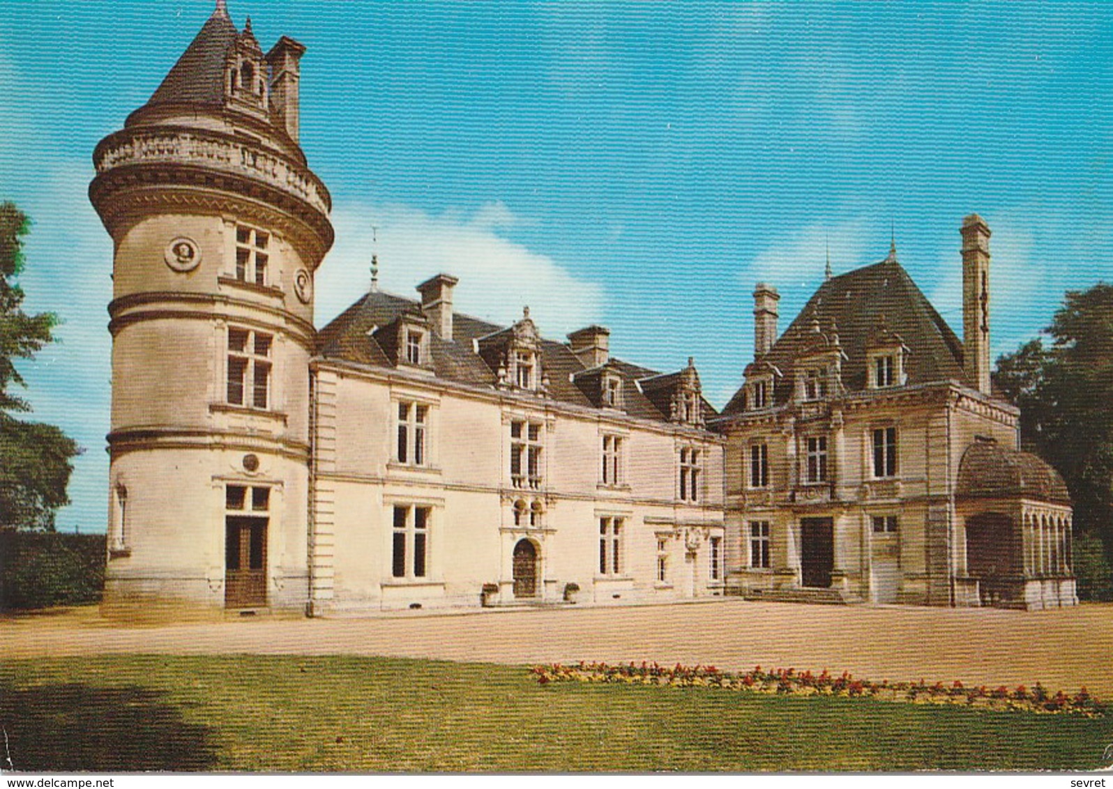 SAINT-CYR EN TALMONDAIS. - Château De La Court D'Aron. Gros Plan - Other & Unclassified