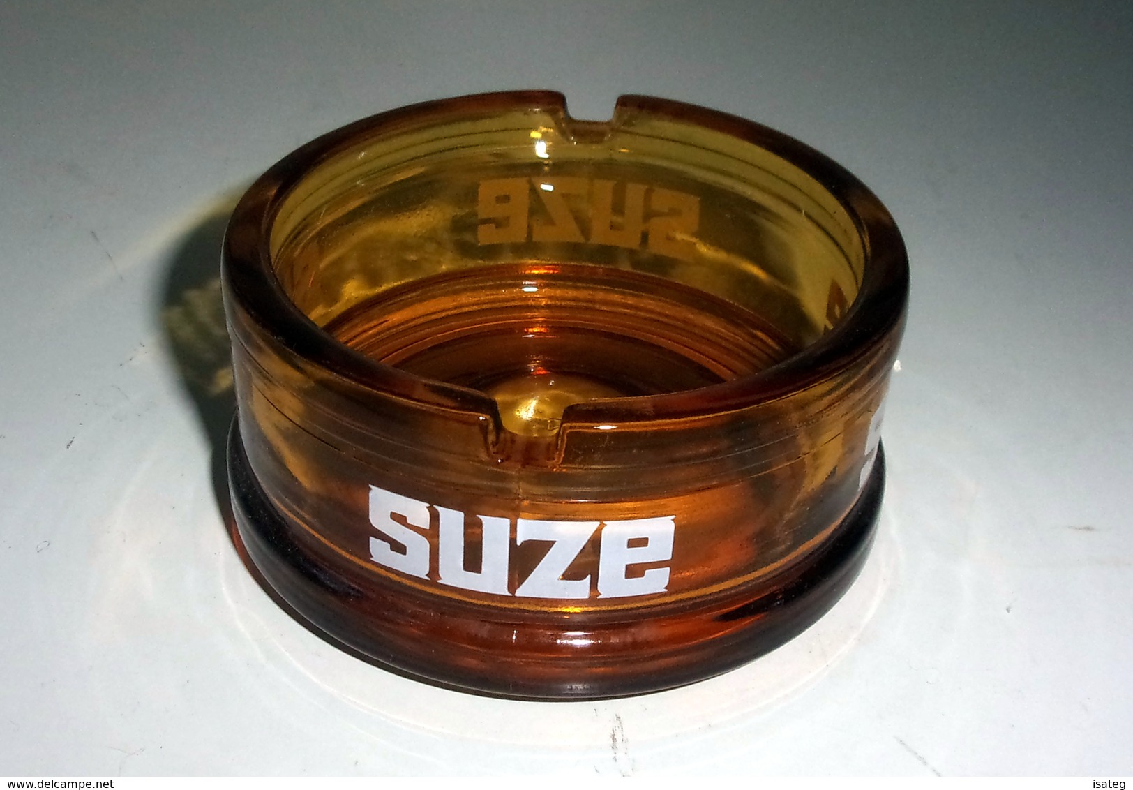 Cendrier Rond En Verre Suze - Verre