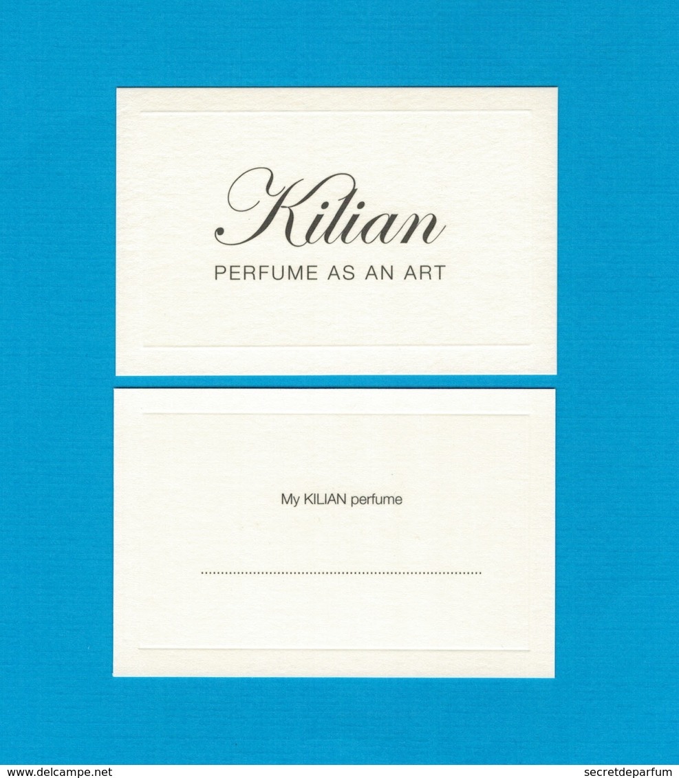 Cartes Parfumées KILIAN Perfume AS AN ART - Modernes (à Partir De 1961)