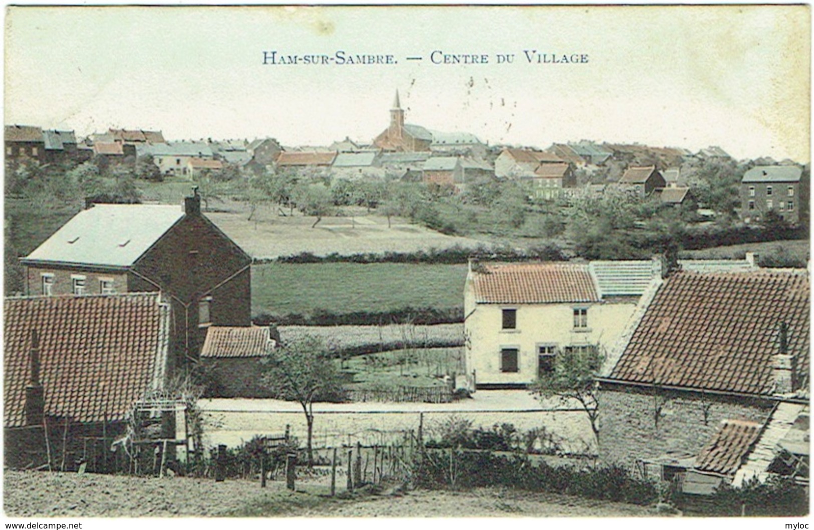 Ham-sur-Sambre. Centre Du Village. - Jemeppe-sur-Sambre