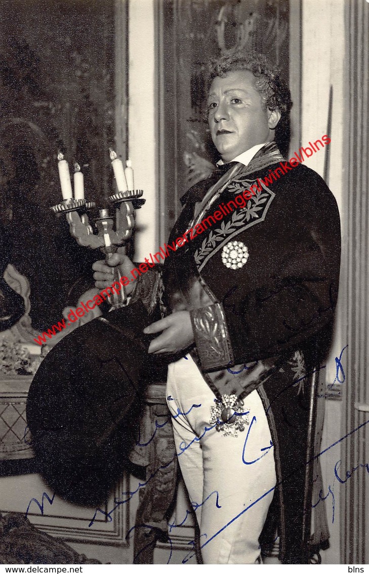 Jean Laffont - Opera - Photo 10,5x15,5cm Gehandtekend/signed - Photos