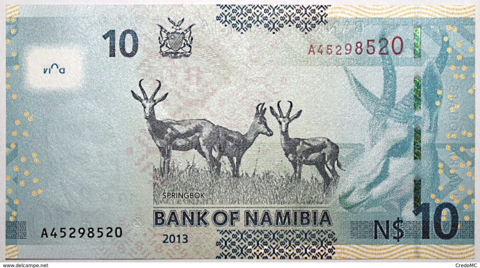 Namibie - 10 Dollars - 2013 - PICK 11b - NEUF - Namibie