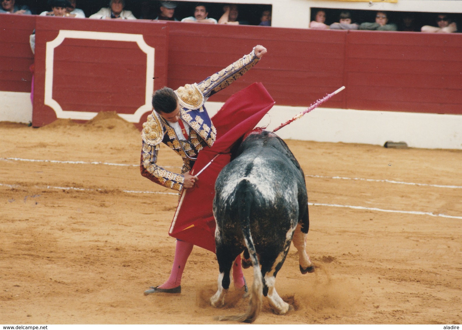 Collections de 93 photos NB et couleur CORRIDA DE TORO, course de taureau, TOREADOR, picador avec/sans mention au verso