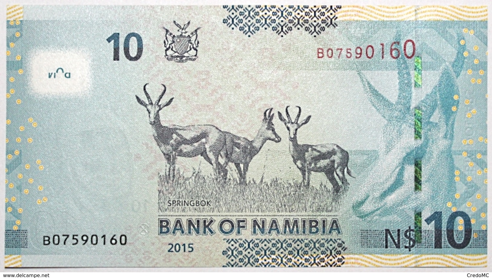 Namibie - 10 Dollars - 2015 - PICK 16 - NEUF - Namibie