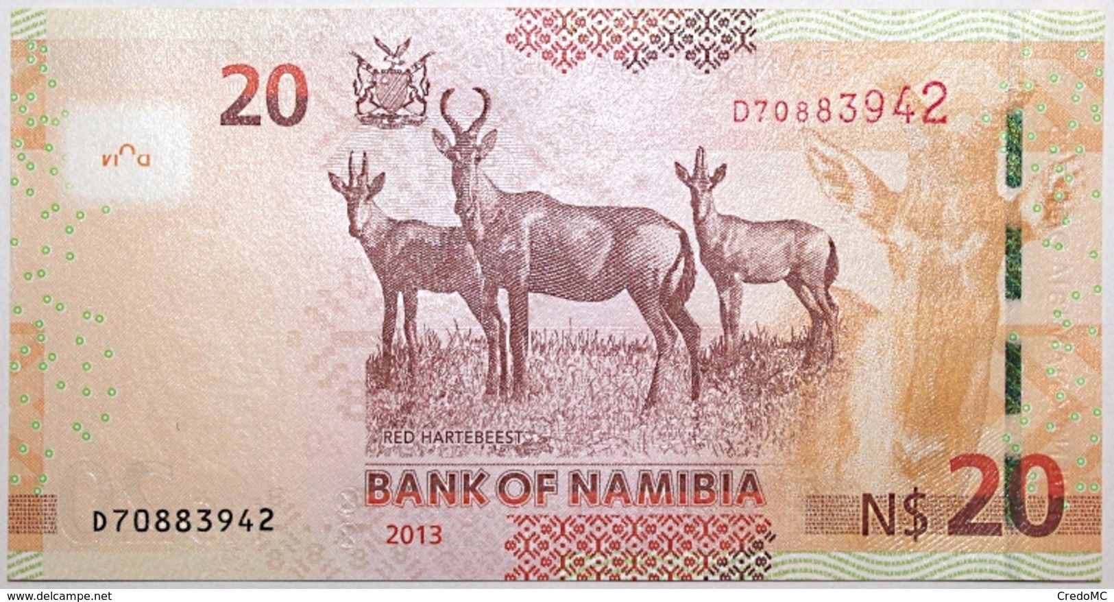 Namibie - 20 Dollars - 2013 - PICK 12b - NEUF - Namibie