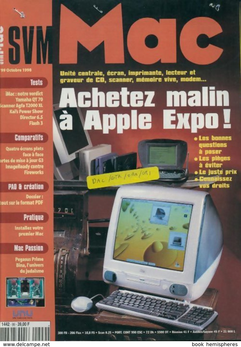 SVM Mac N°99 : Achetez Malin à Apple Expo ! De Collectif (1998) - Zonder Classificatie