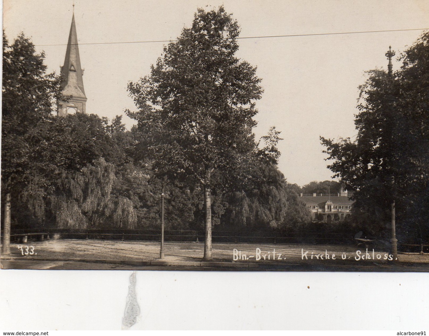 BERLIN - Britz - Kirche Und Schloss - Neukoelln