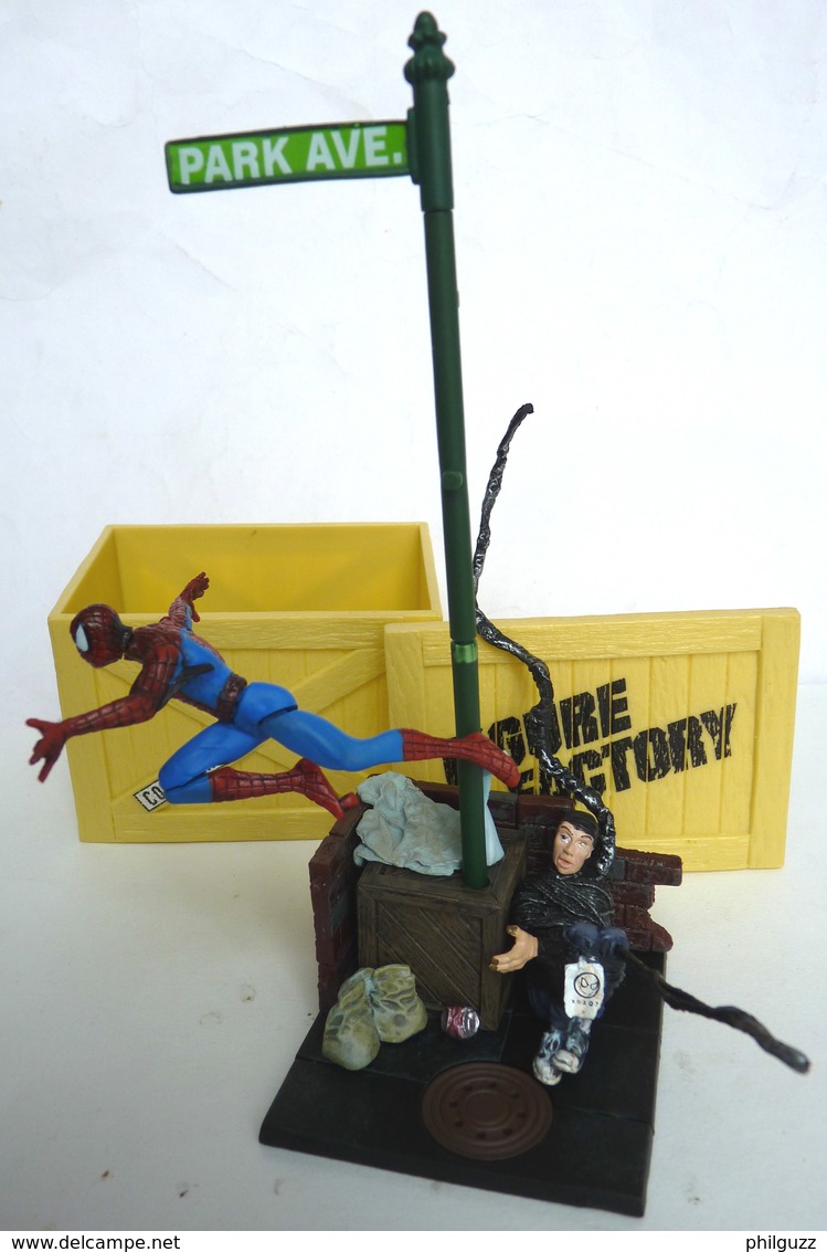 FIGURINE MARVEL HEROES FIGURE FACTORY 2005 SPIDERMAN - L'Uomo Ragno